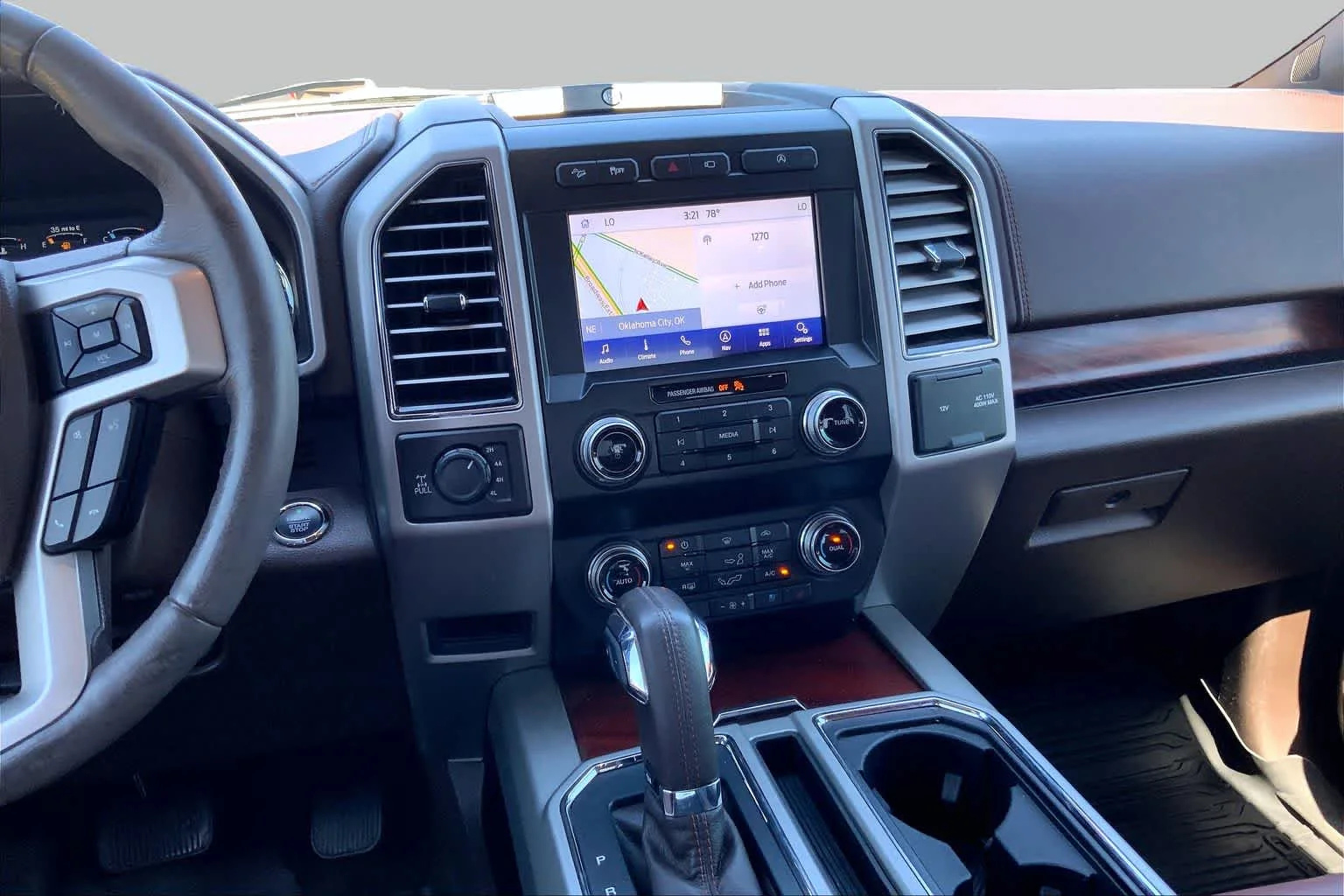 Used 2020 Rapid Red Metallic Tinted Clearcoat/Stone Gray Ford King Ranch image 7