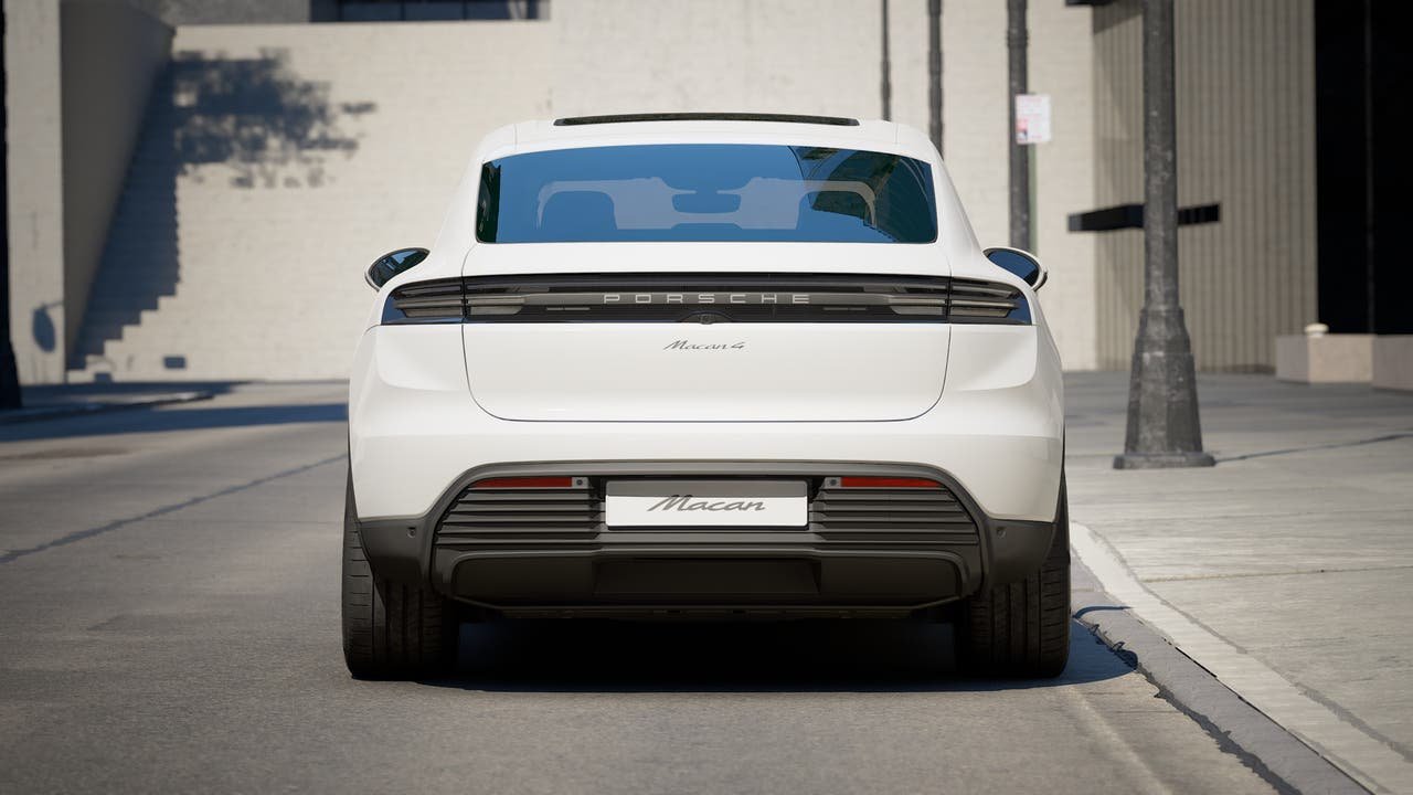 New 2027 White Porsche 4 Electric image 7