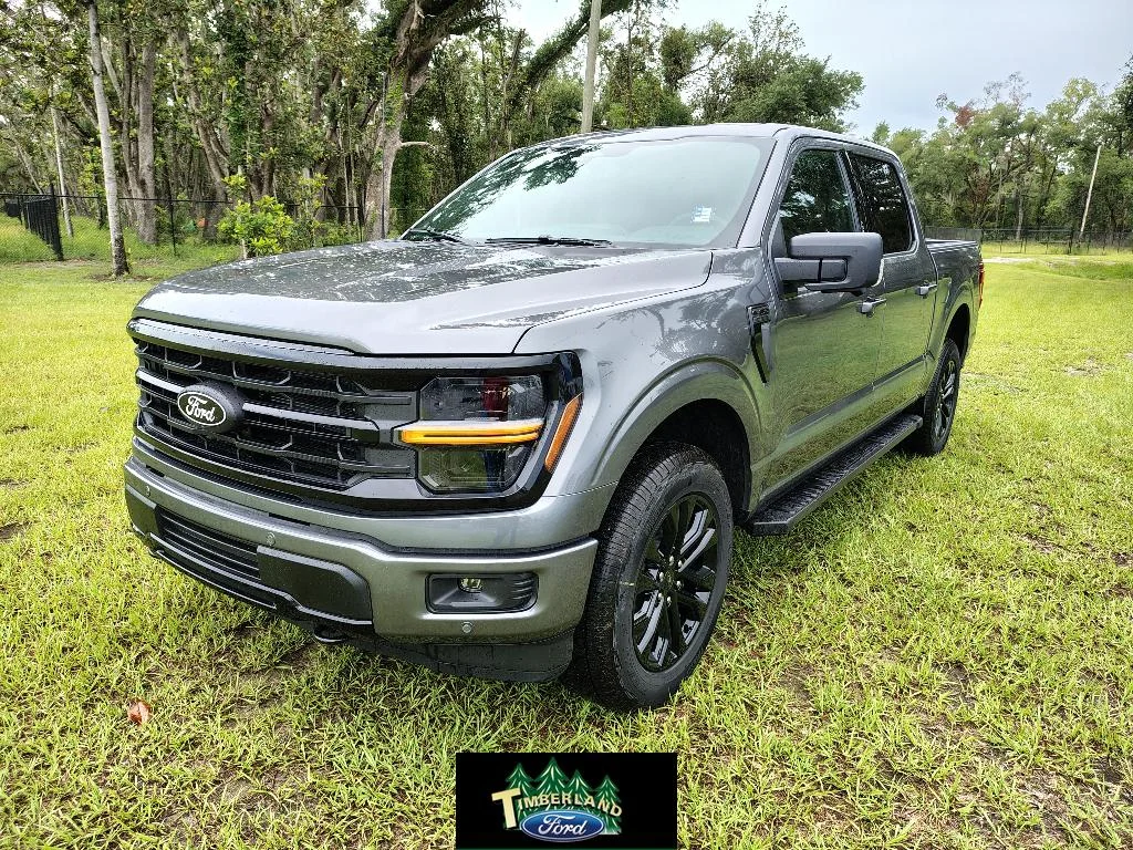 New 2026 Carbonized Gray Metallic Ford XLT CREW CAB 4X4 5.0 image 1