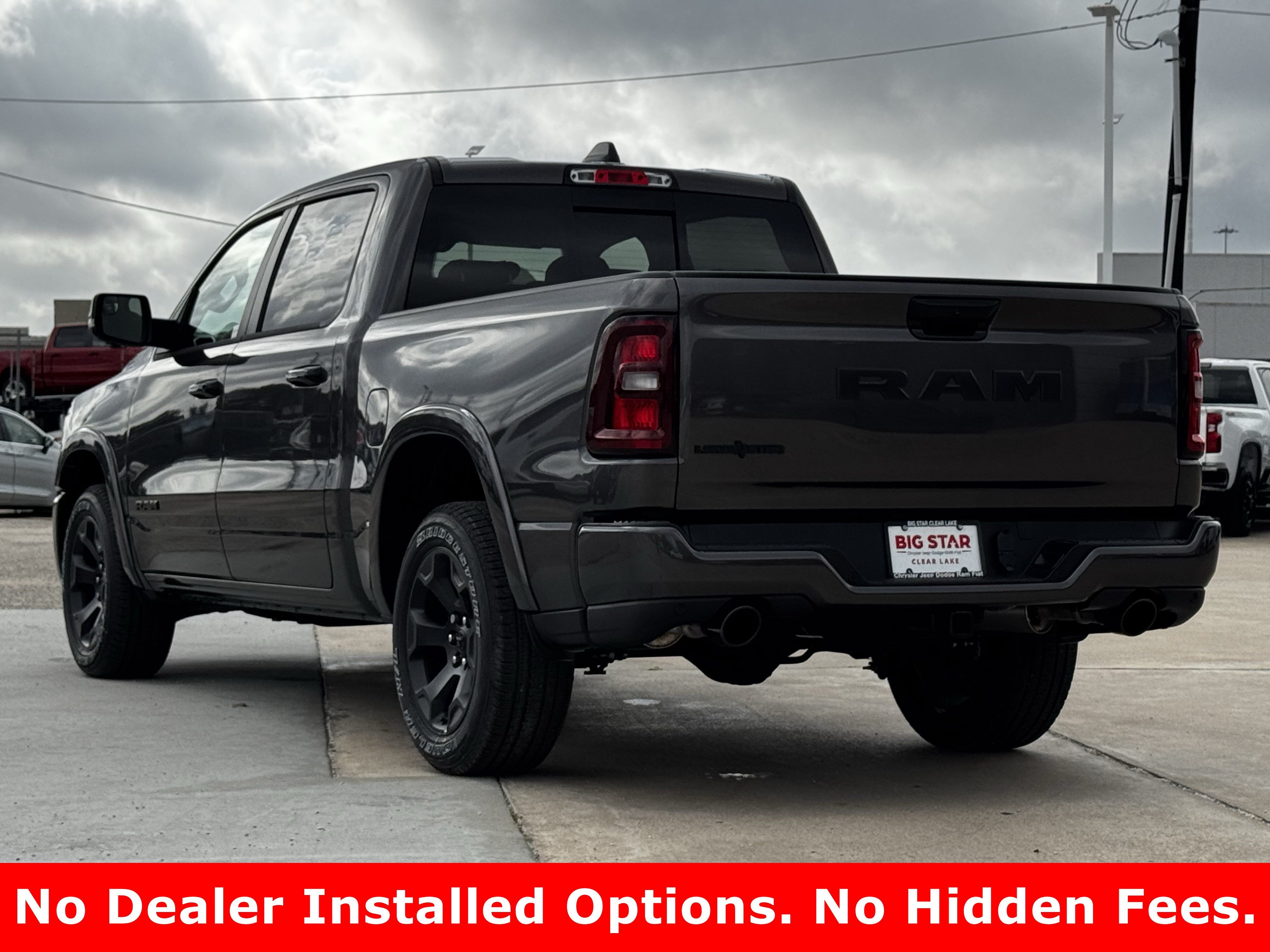 New 2026 Granite Crystal Metallic Clear-Coat Exterior Paint RAM Lone Star image 7