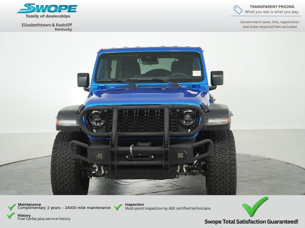 Used 2025 Hydro Blue Pearlcoat Jeep Willys image 8