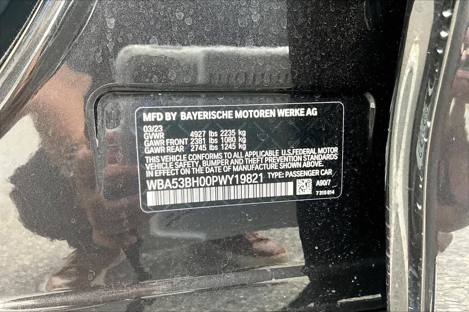Used 2023 Dark Graphite Metallic BMW 530i image 34