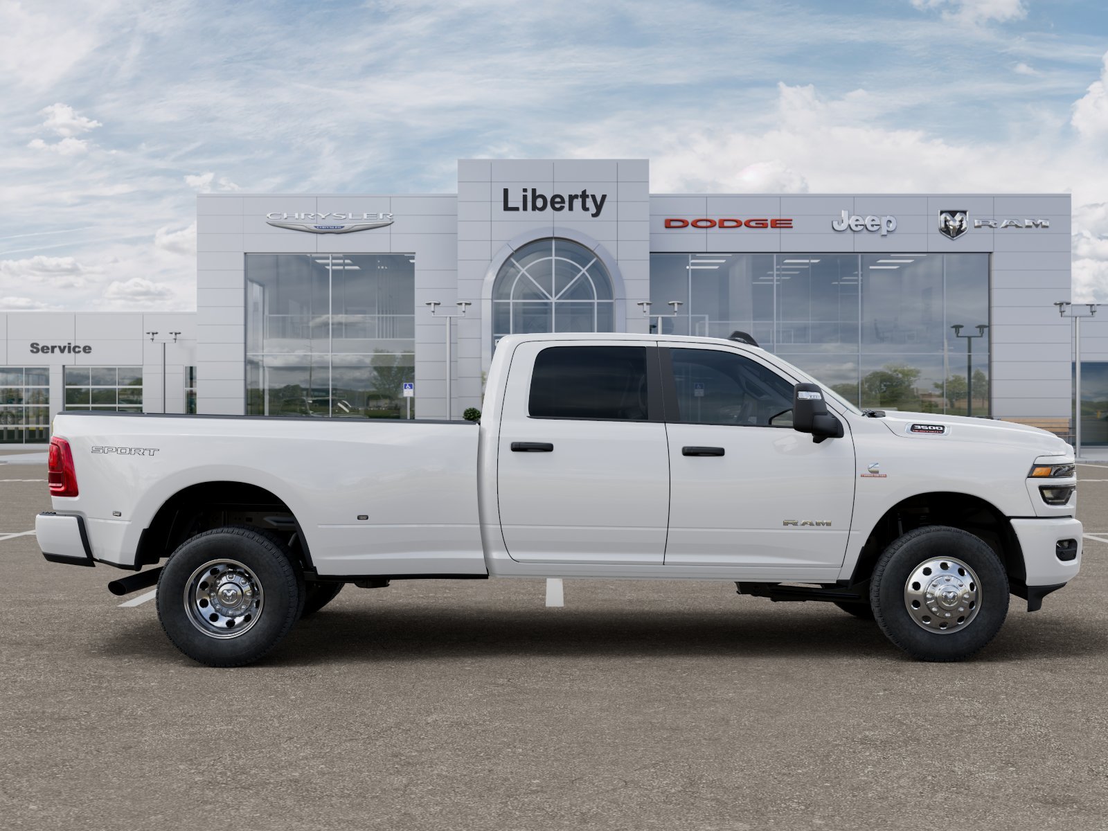 New 2026 Bright White Clearcoat RAM Big Horn image 57