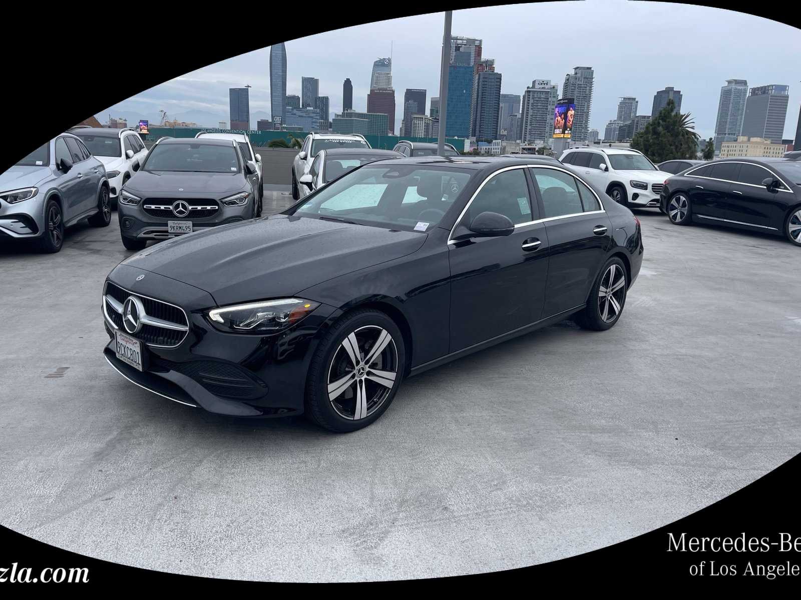 Used 2022 Black Mercedes-Benz C 300 image 1