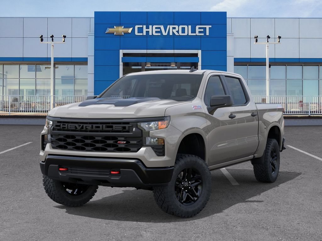 New 2026 Chevrolet Silverado 1500 Custom Trail Boss Four Wheel Drive Crew Cab