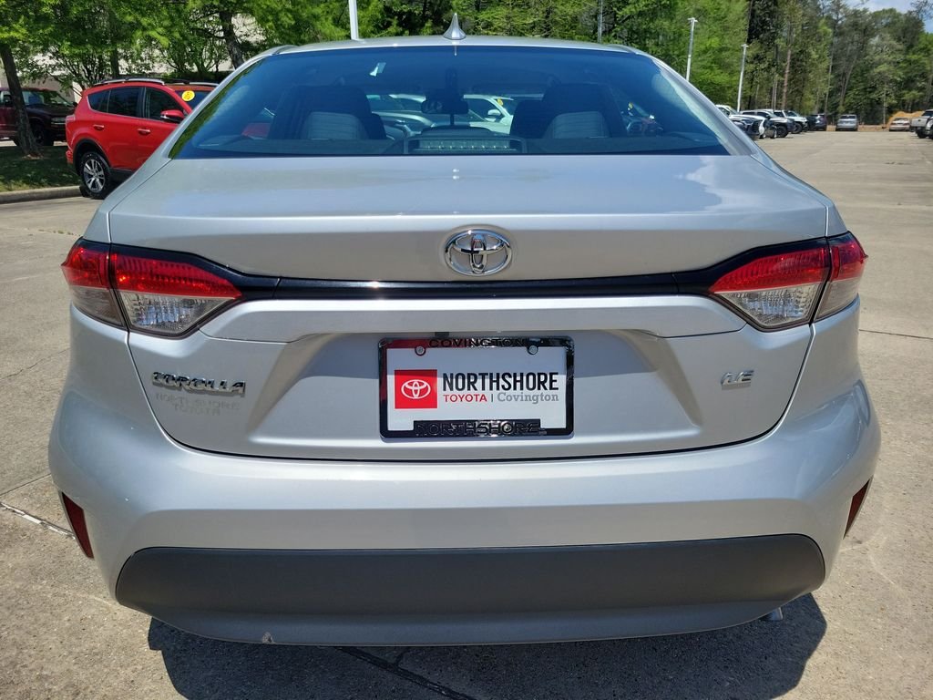 Certified Used 2024 Silver Toyota LE image 5