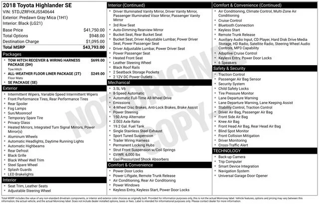 Used 2018 Gray Toyota SE image 26