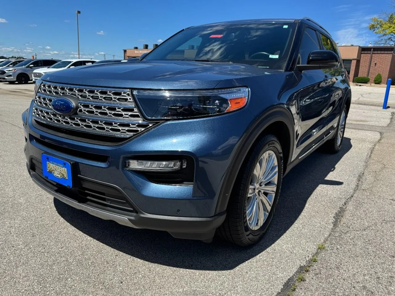 Certified Used 2020 Blue Metallic Ford Limited 4WD image 8