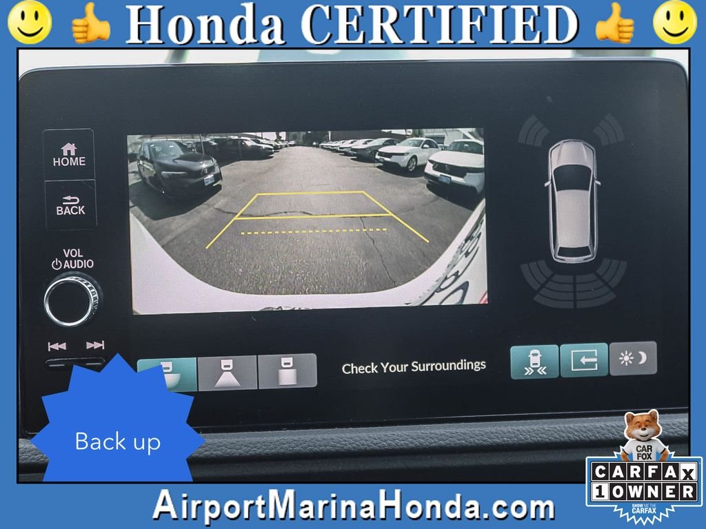 Certified Used 2024 Platinum White Pearl Honda HYBRID 2WD SPORT-L image 8