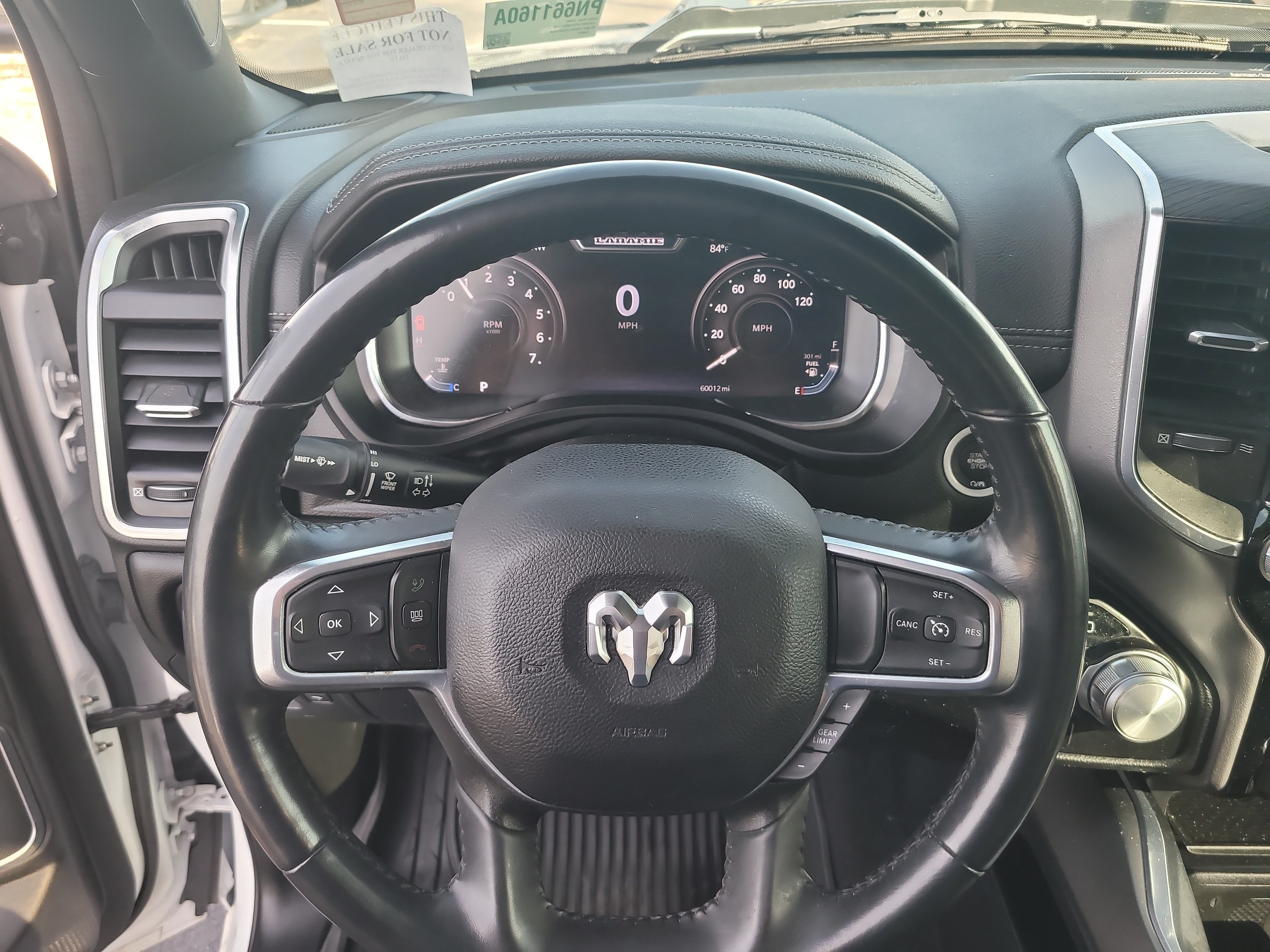 Used 2023 Bright White Clearcoat Ram Laramie image 26
