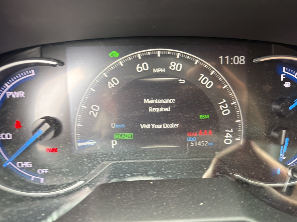 Used 2024 Midnight Black Metallic Toyota Hybrid XLE image 11