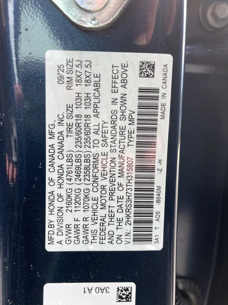 2026 Honda CR-V EX-L - Photo 10