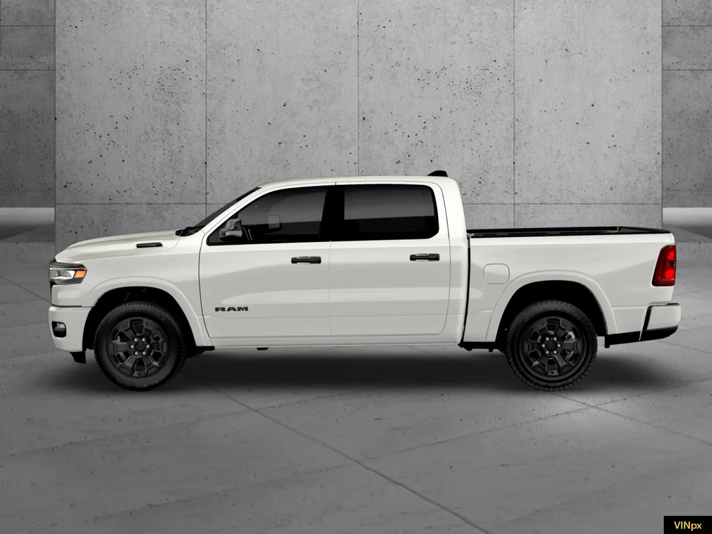 New 2026 Bright White Clear-Coat Exterior Paint RAM Big Horn/Lone Star image 1