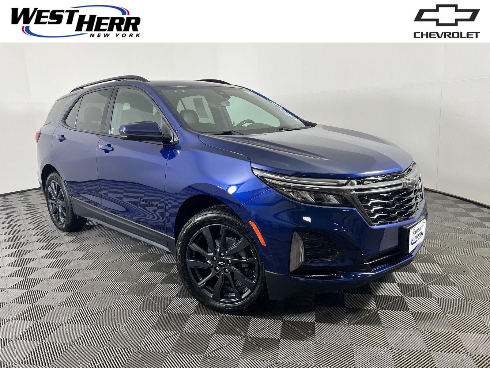Used 2022 Blue Glow Metallic Chevrolet RS image 1