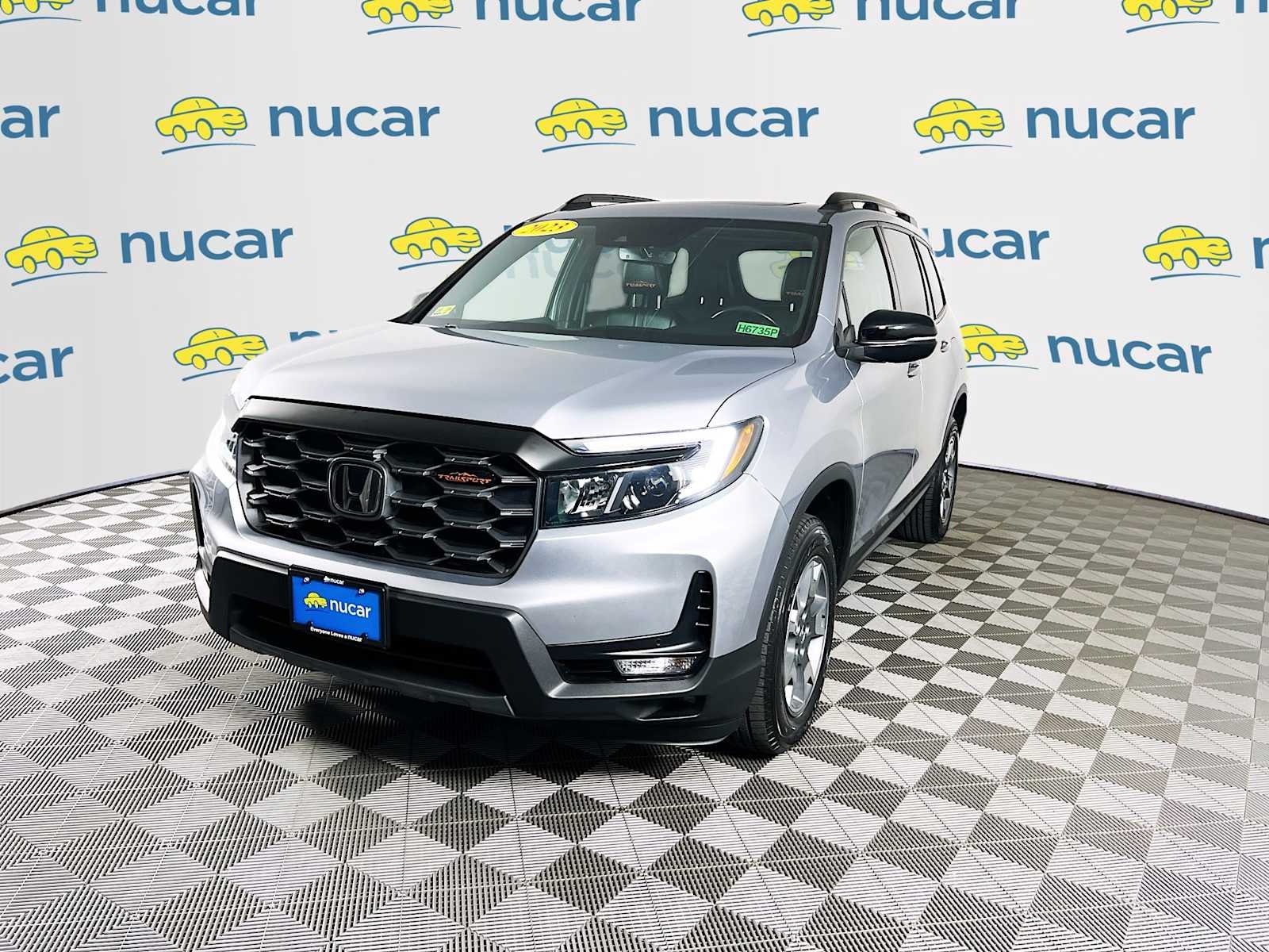 Used 2023 Lunar Silver Metallic Honda TrailSport image 3