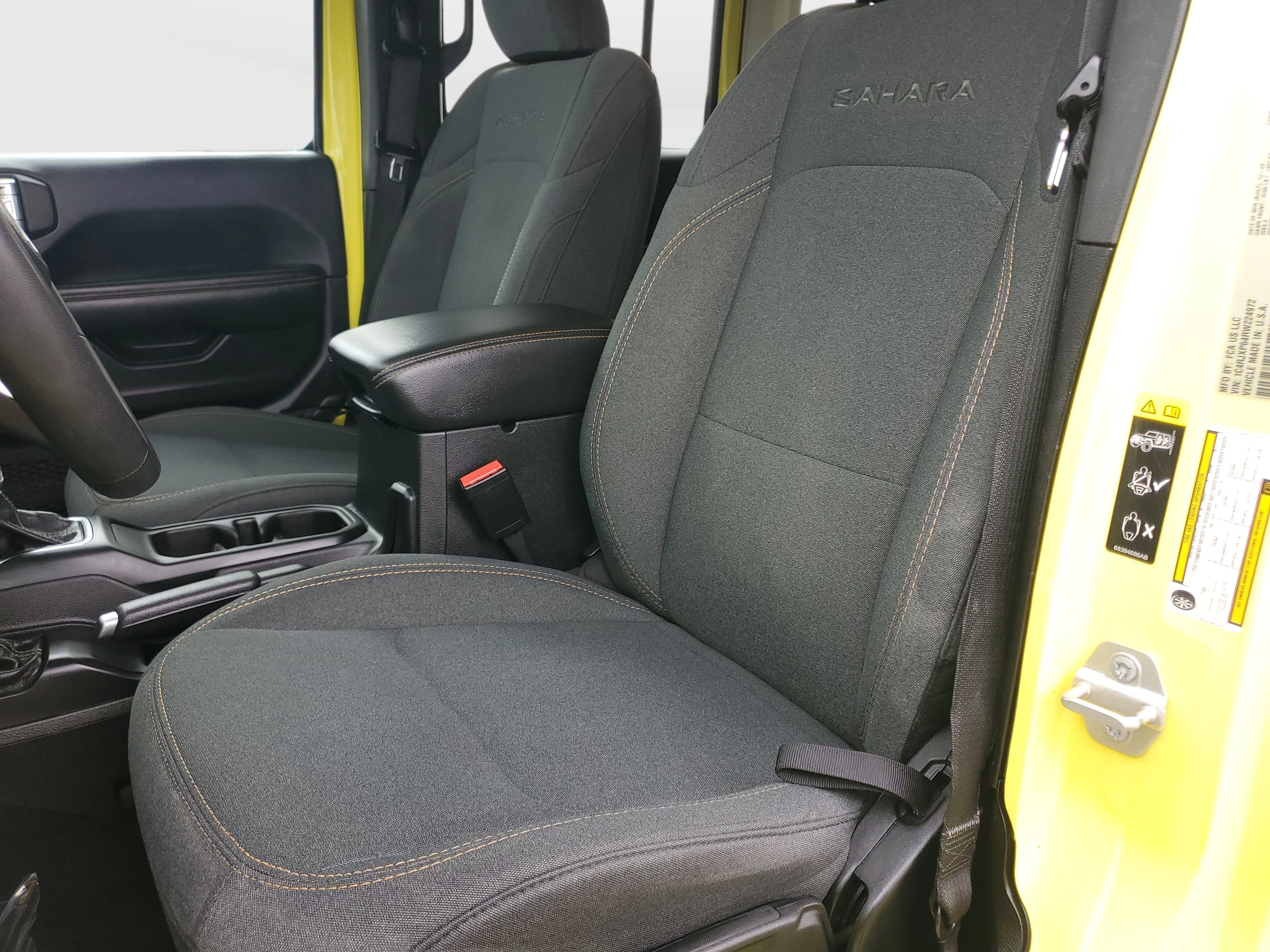 Used 2024 Yellow Jeep Sahara 4xe image 13