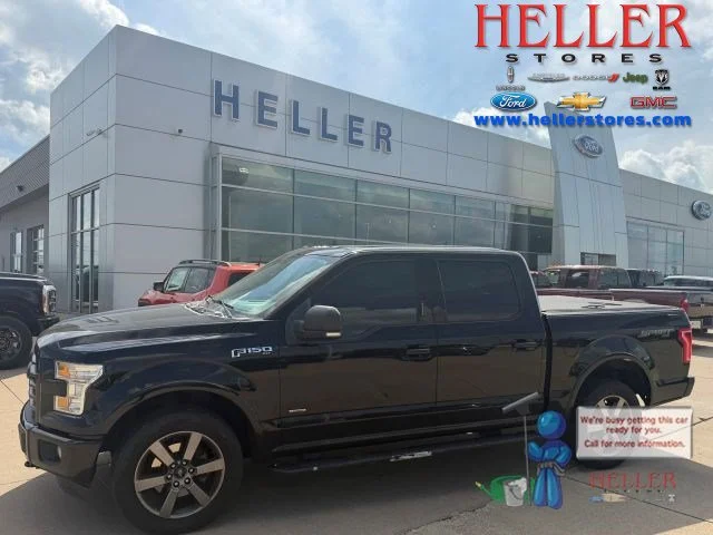 Used 2016 Shadow Black Ford XLT image 1