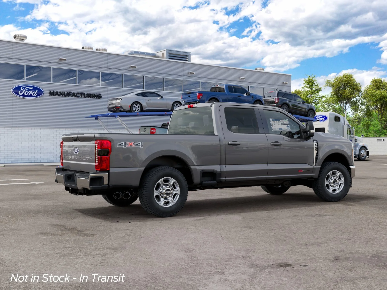 New 2027 Carbonized Gray Metallic Ford XLT image 6