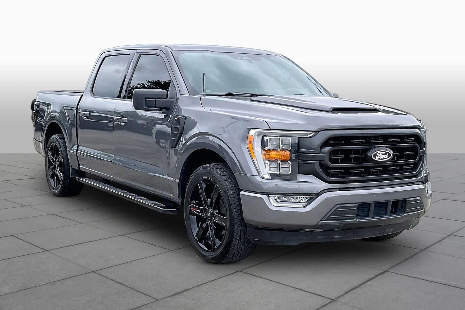 Used 2022 Carbonized Gray Ford XLT image 3