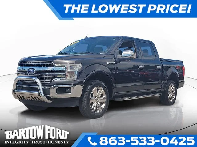 Used 2020 Black Ford Lariat image 1