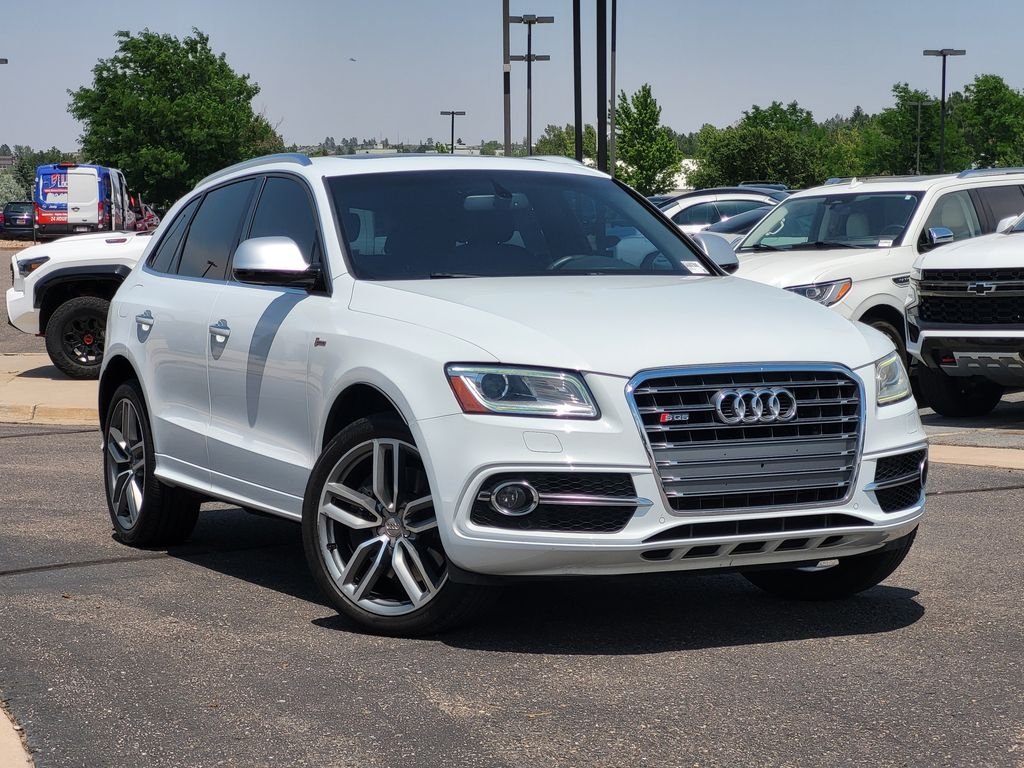 Used 2016 White Audi 3.0T Premium Plus image 2
