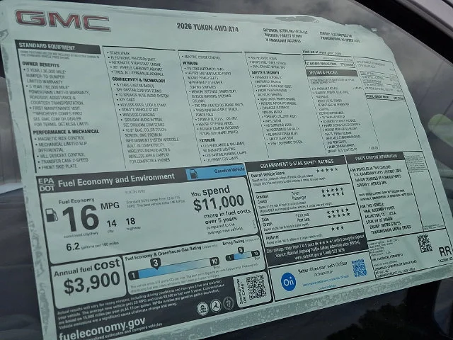 New 2026 Sterling Metallic GMC AT4 image 25