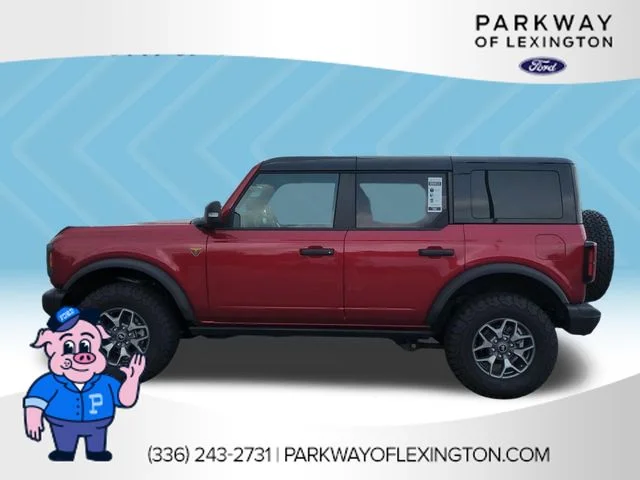 Used 2025 Red Ford Badlands image 2