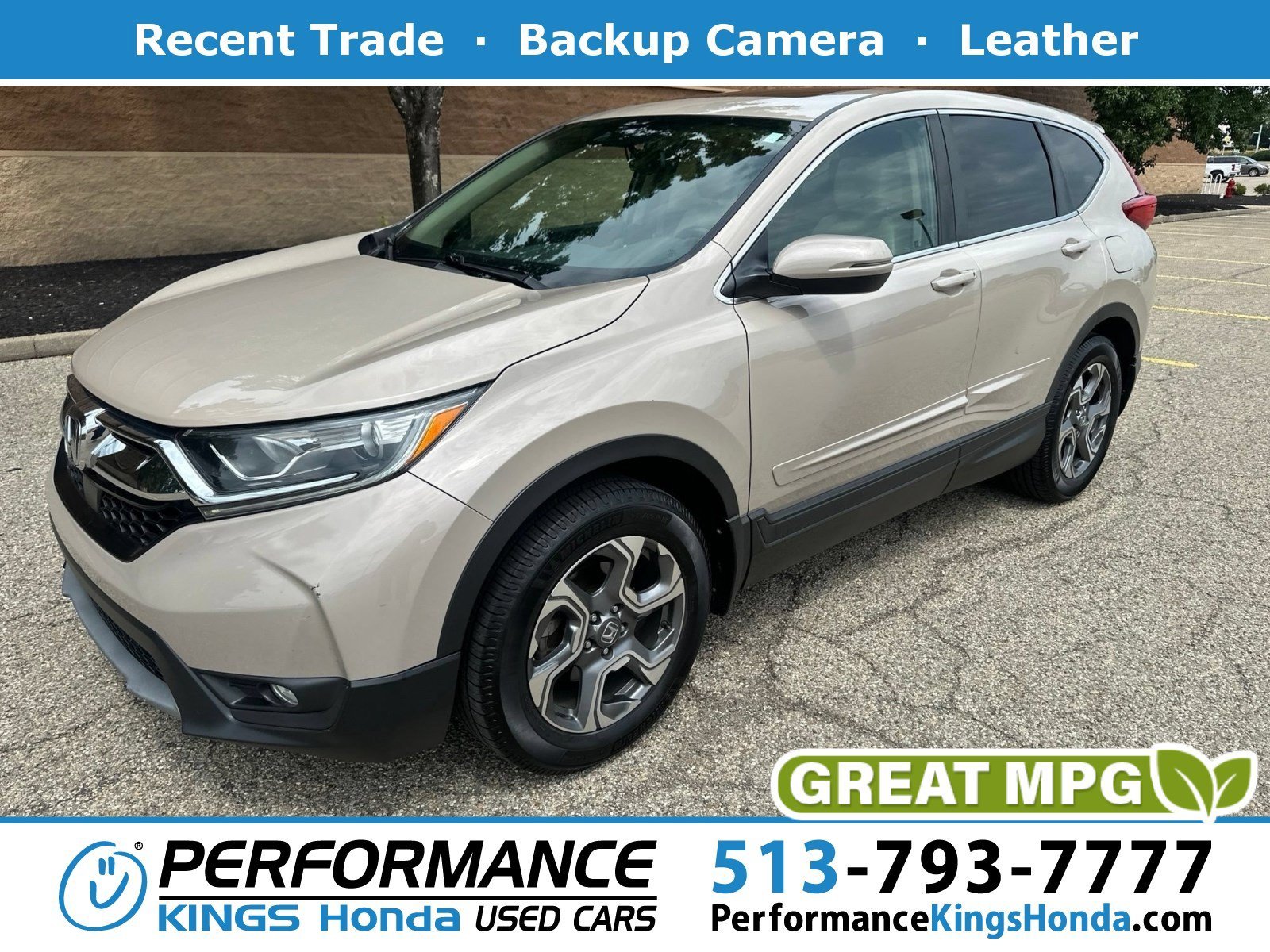 Used 2017 Sandstorm Metallic Honda EX-L image 1