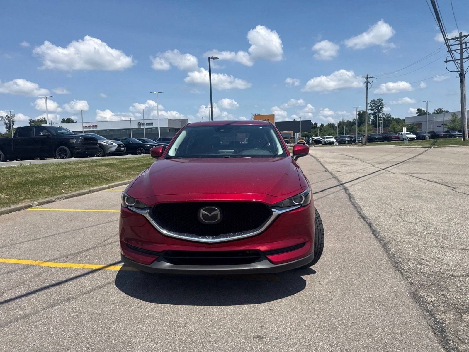 Used 2018 Soul Red Crystal Metallic Mazda Touring image 16
