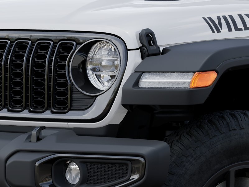 New 2027 Bright White Clear-Coat Exterior Paint Jeep Willys 4-Door image 36