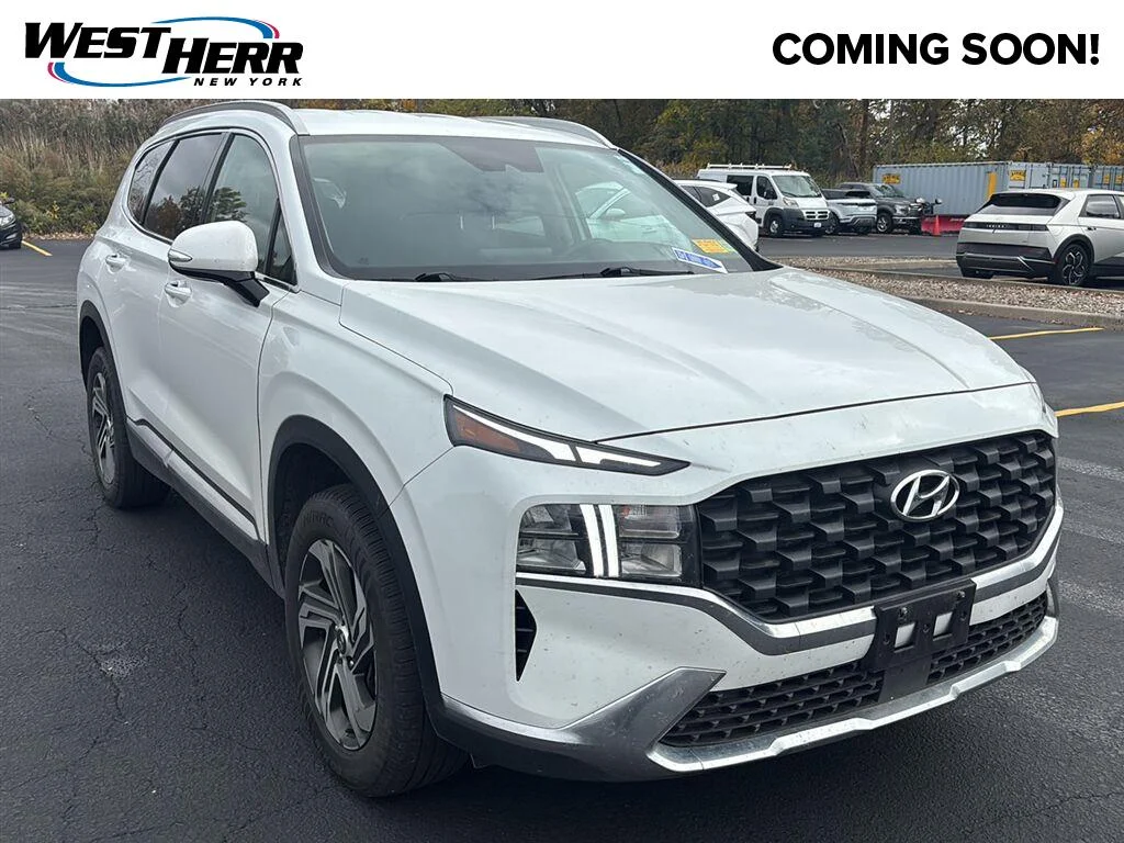 Used 2022 Quartz White Hyundai SEL image 1