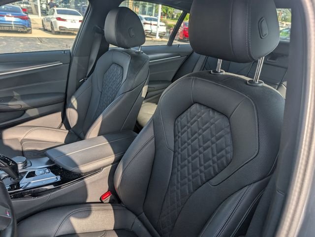 Certified Used 2023 Skyscraper Grey Metallic BMW 530i image 12