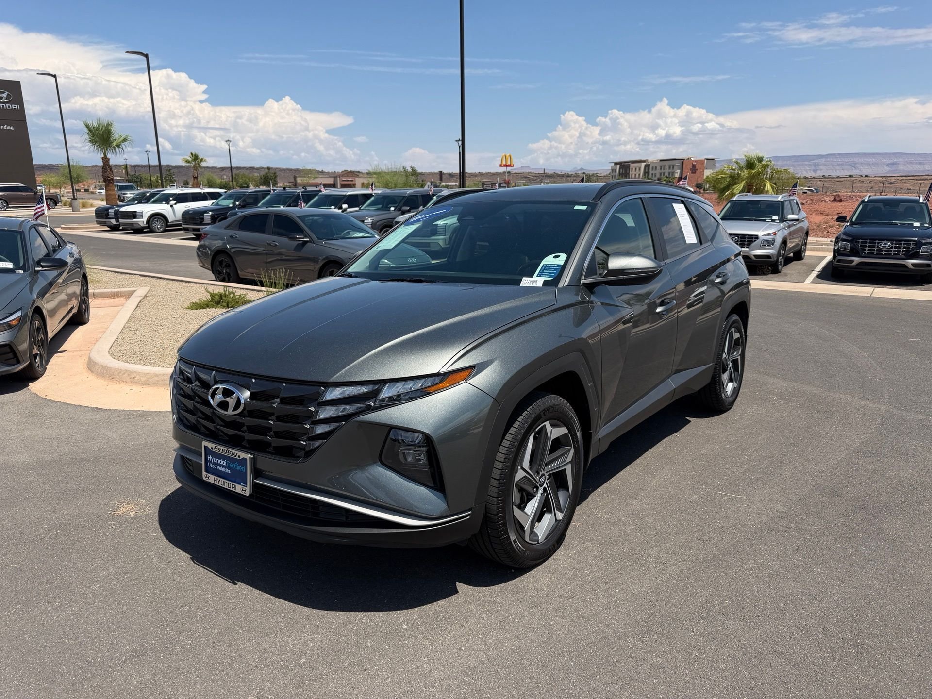 Certified Used 2022 Gray Hyundai SEL image 1