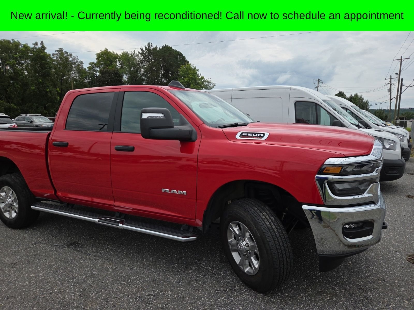 Used 2026 Flame Red Clearcoat Ram Big Horn image 1