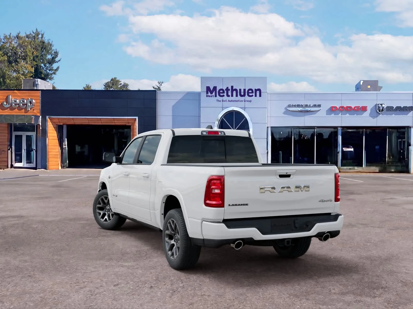 New 2027 Bright White Clearcoat Ram Laramie image 3