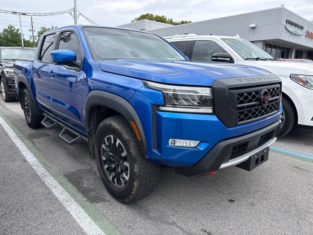 Used 2024 Blue Nissan PRO-4X image 1