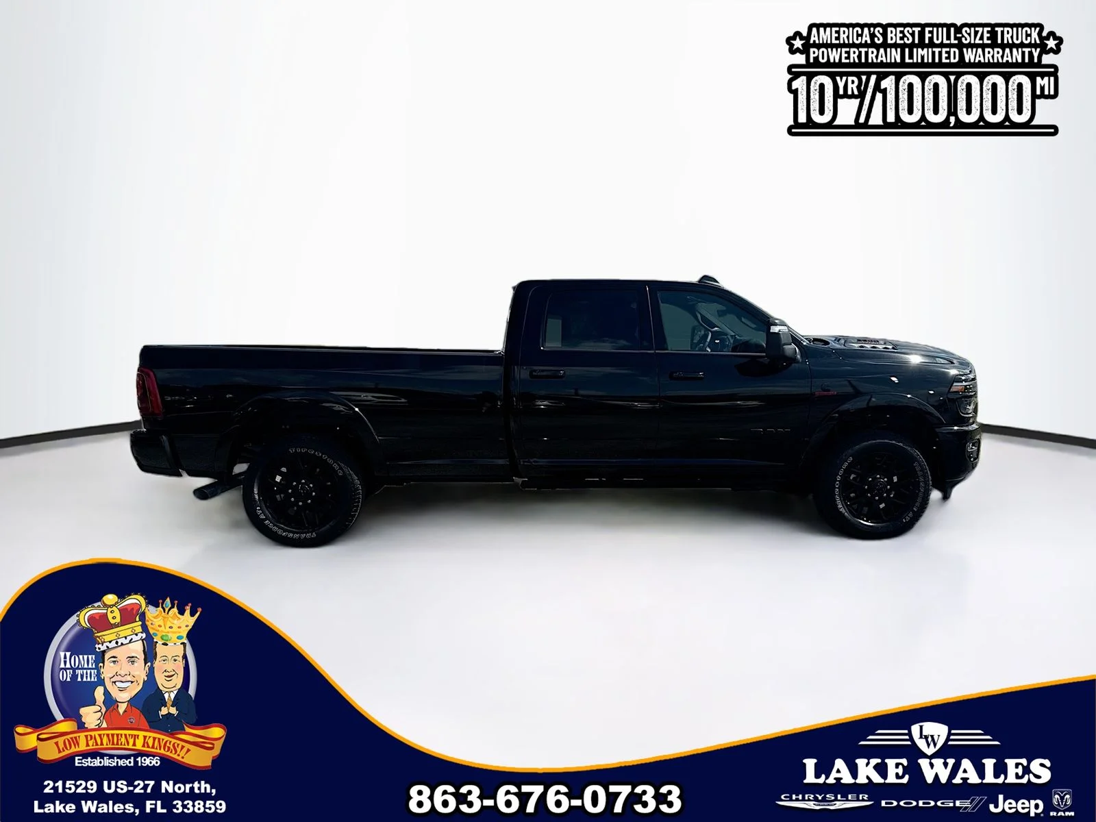 New 2026 Diamond Black Crystal Pearl-Coat Exterior Paint RAM Limited image 7