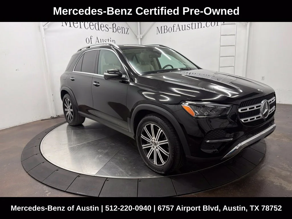 Certified Used 2024 Black Mercedes-Benz GLE 450e image 1