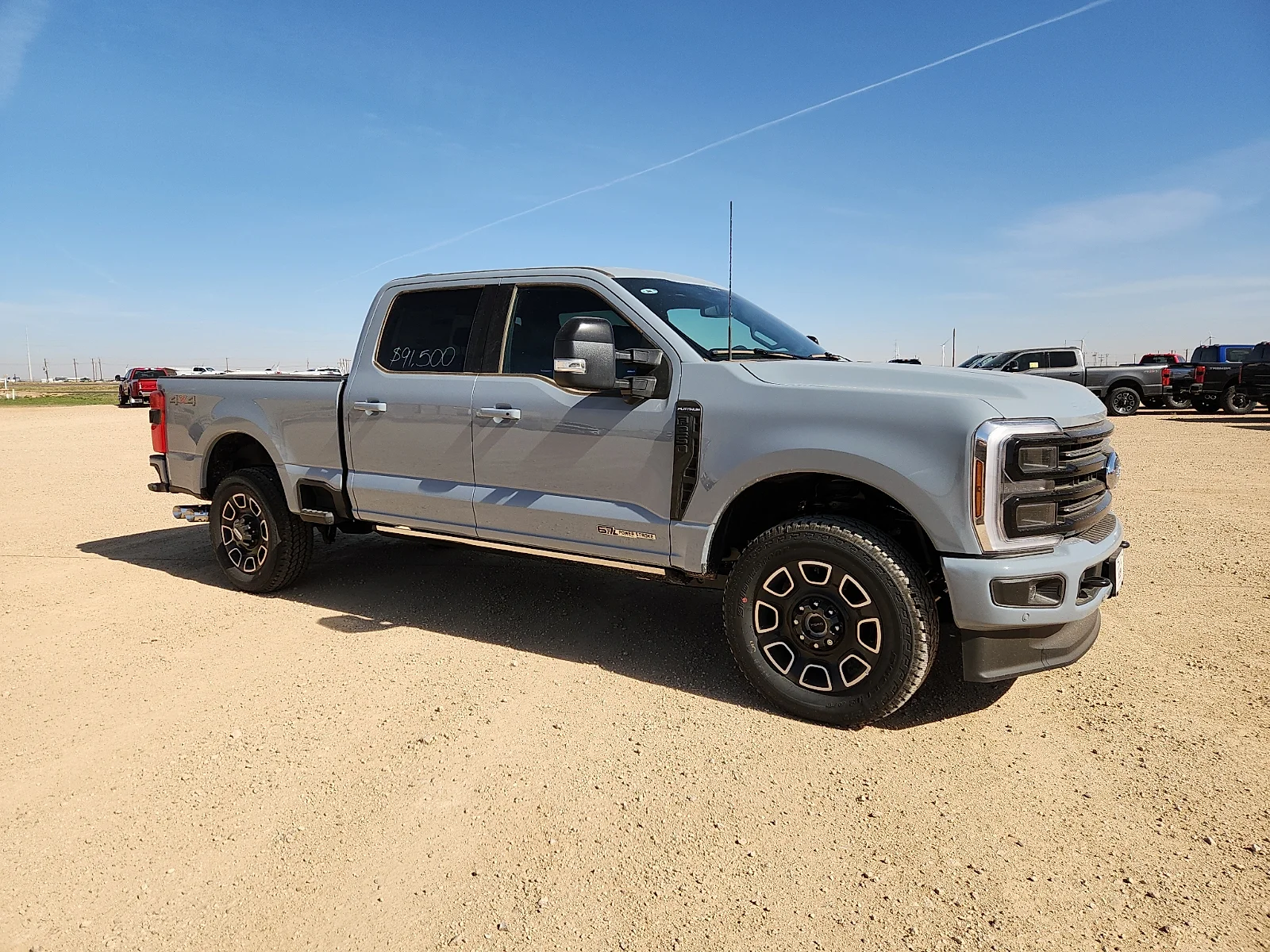 New 2026 Glacier Gray Metallic Tri-Coat Ford F-250® Platinum® image 8