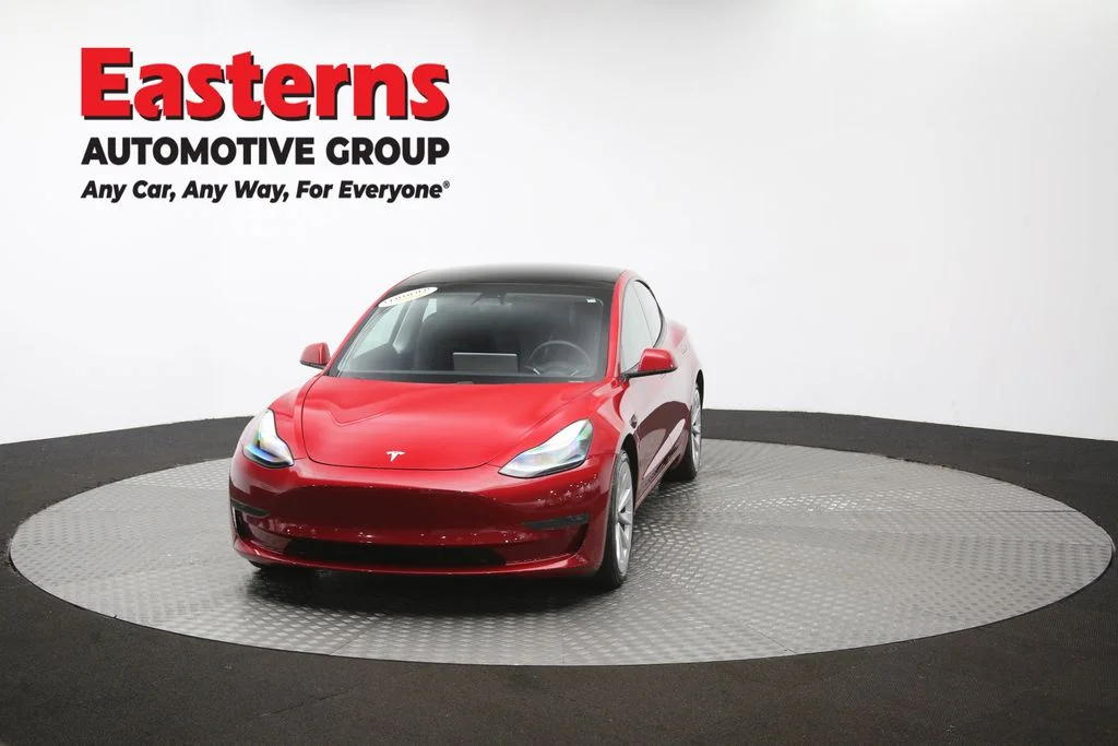 Used 2021 Red Tesla Long Range image 47