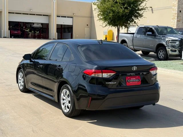 Certified Used 2023 MIDNIGHT BLACK METAL Toyota LE image 3
