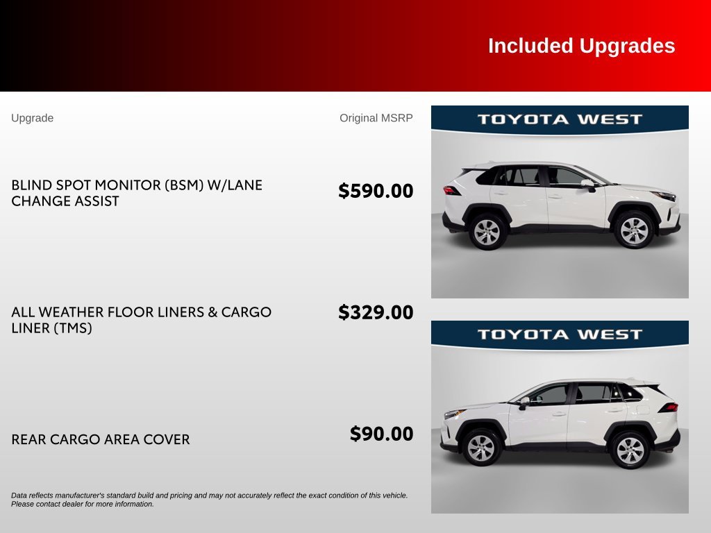 Certified Used 2025 White Toyota LE image 37
