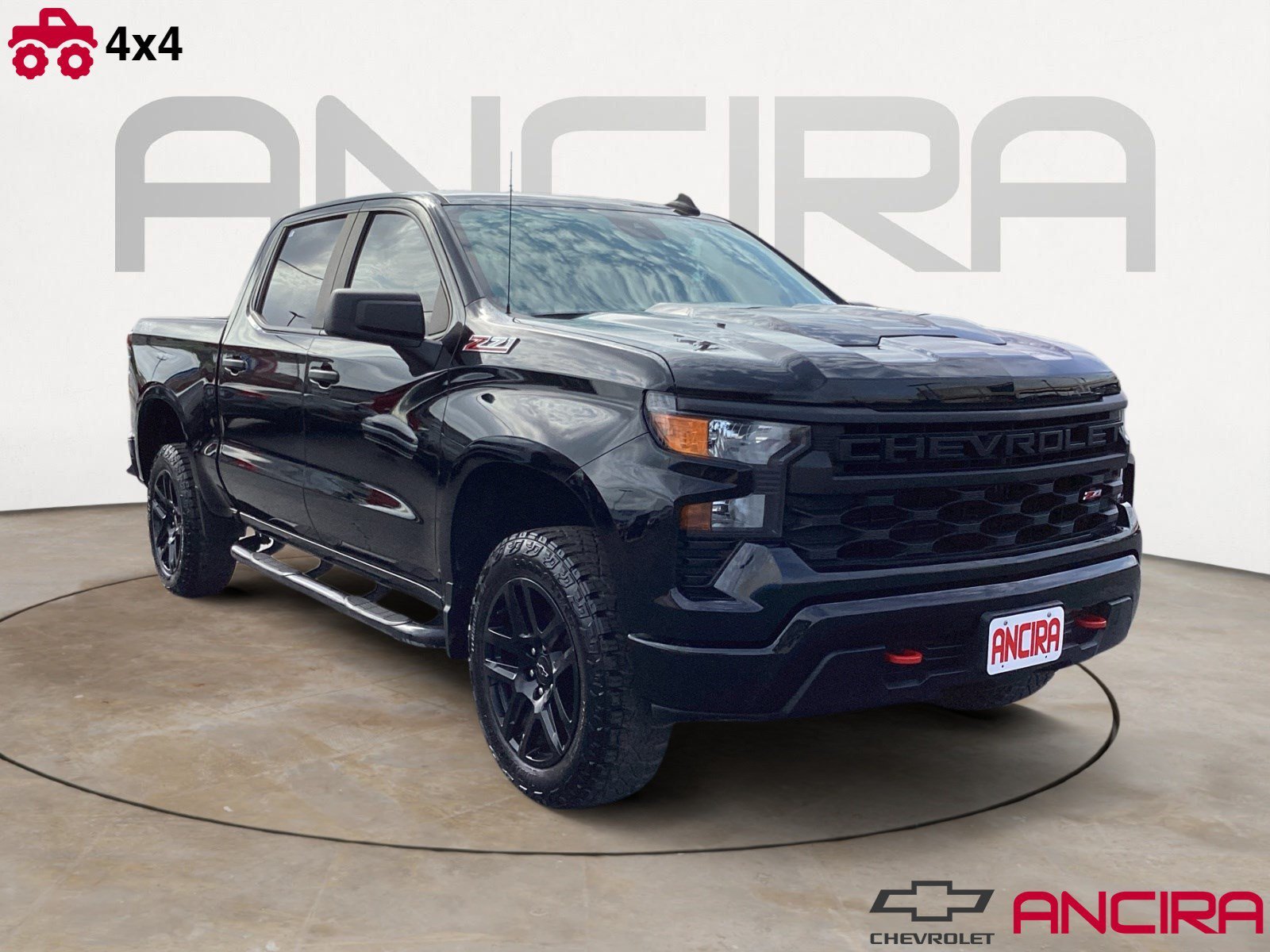 Used 2022 Black Chevrolet Custom Trail Boss image 1