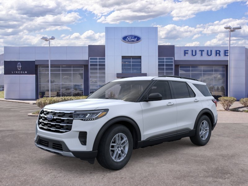 New 2026 Space White Metallic Ford Active image 1