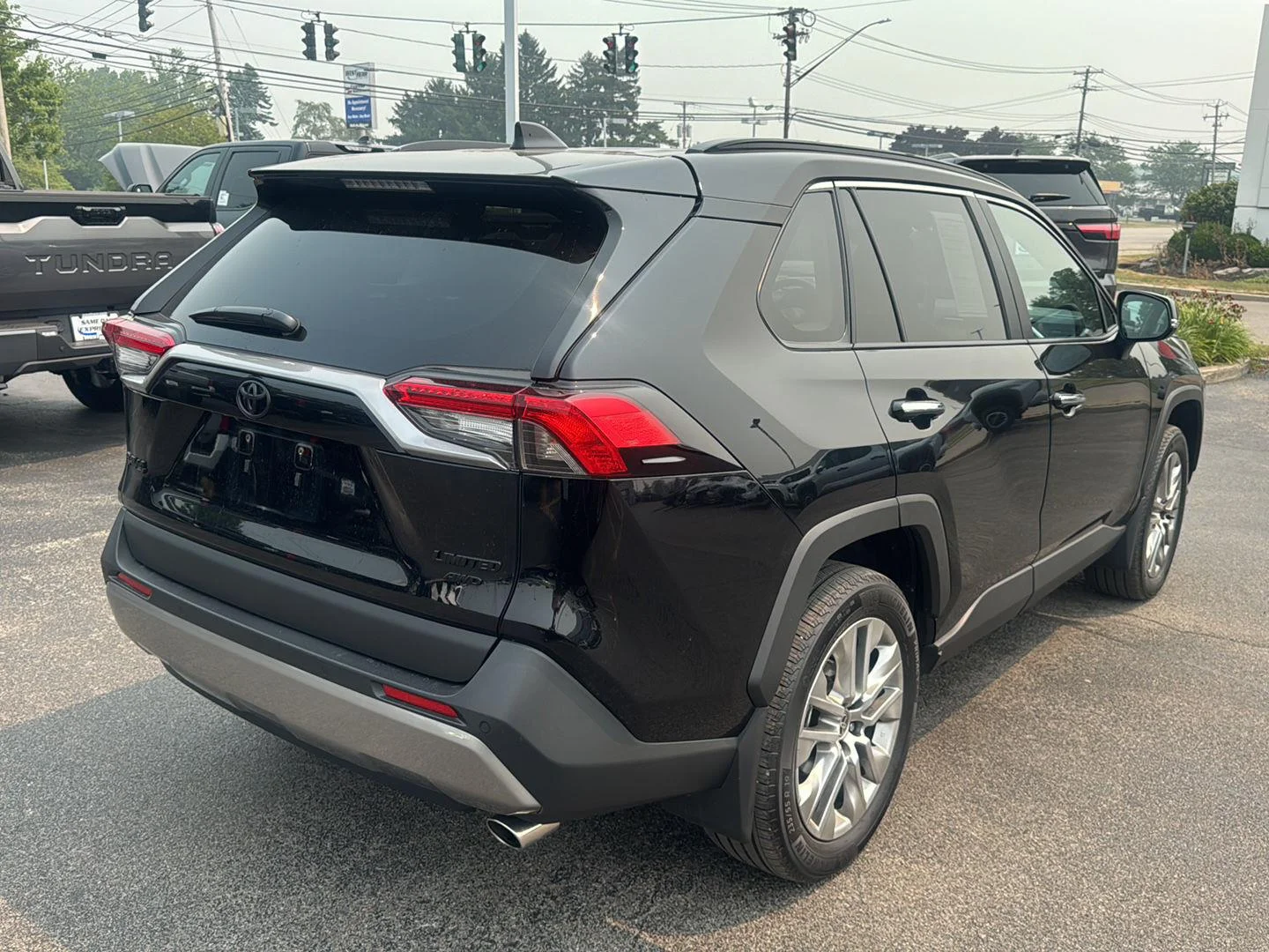 Used 2025 Midnight Black Metallic Toyota Limited image 6