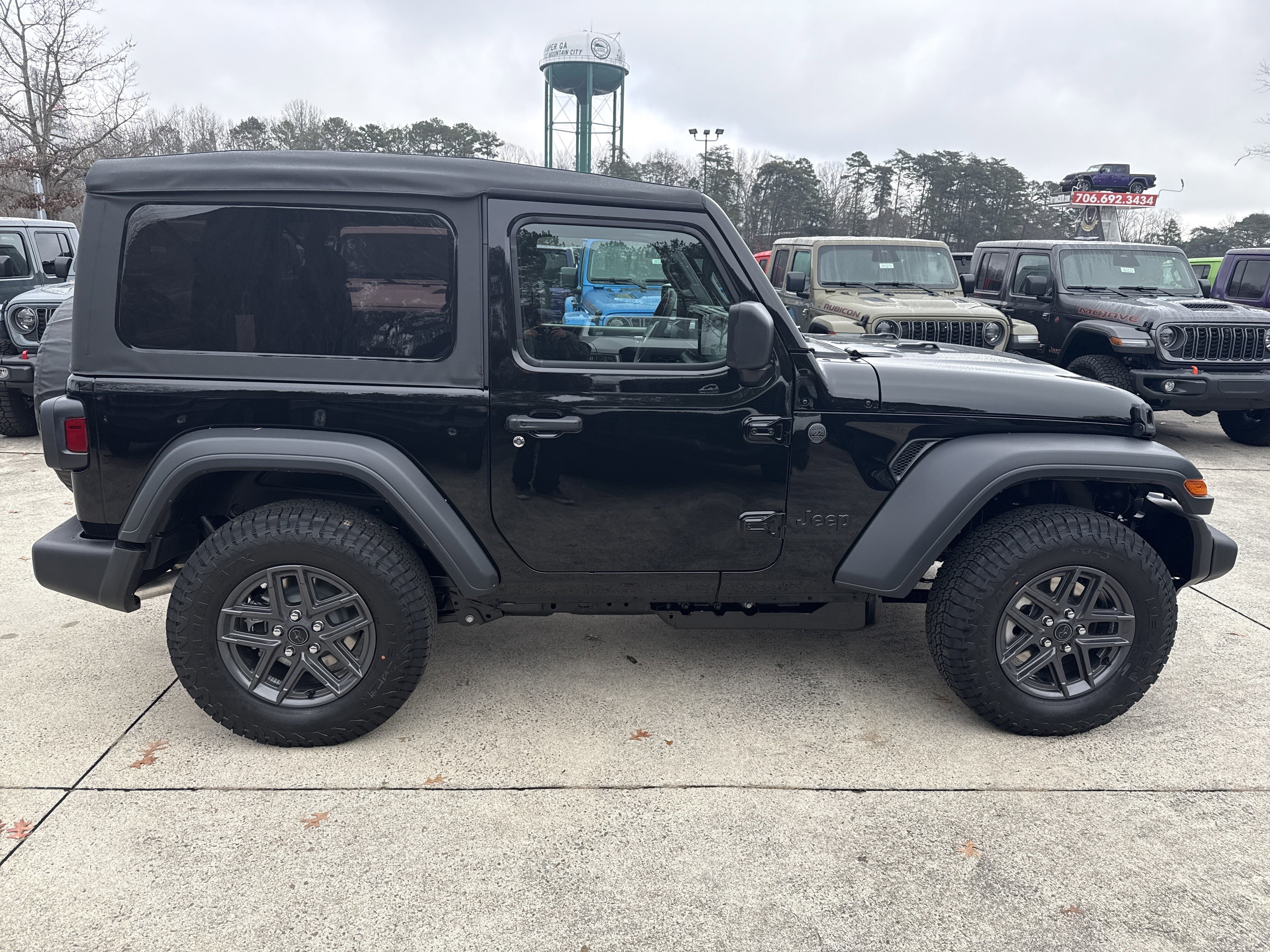 New 2026 Black Clearcoat Jeep Sport S image 8
