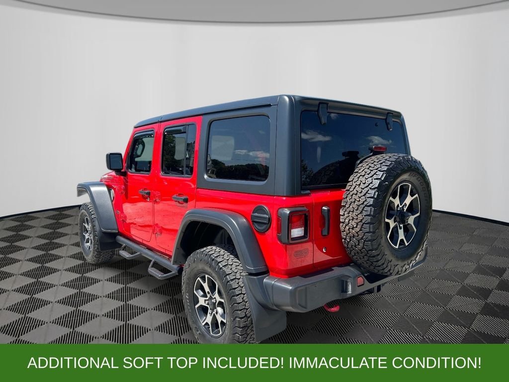 Used 2020 Red Jeep Unlimited Rubicon image 3