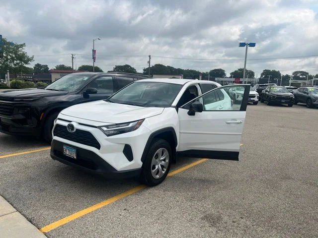 Used 2024 White Toyota LE image 1