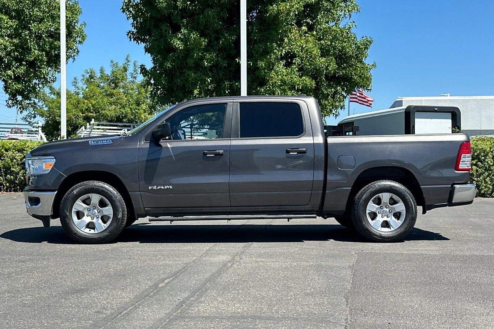 Used 2023 Granite Crystal Metallic Clearcoat Ram Big Horn image 7