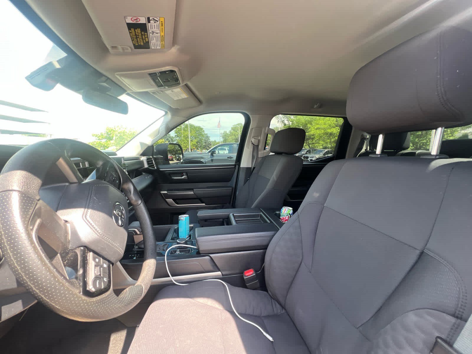 Used 2023 Midnight Black Metallic Toyota SR5 image 8